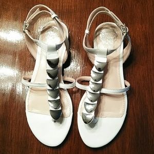 Vince Camuto White Sandals